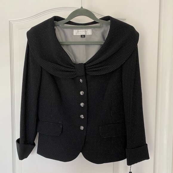 NWT Tahari by Arthur S. Levine 2-piece skirt suit mid-calf (Size 2) - Picture 1 of 15